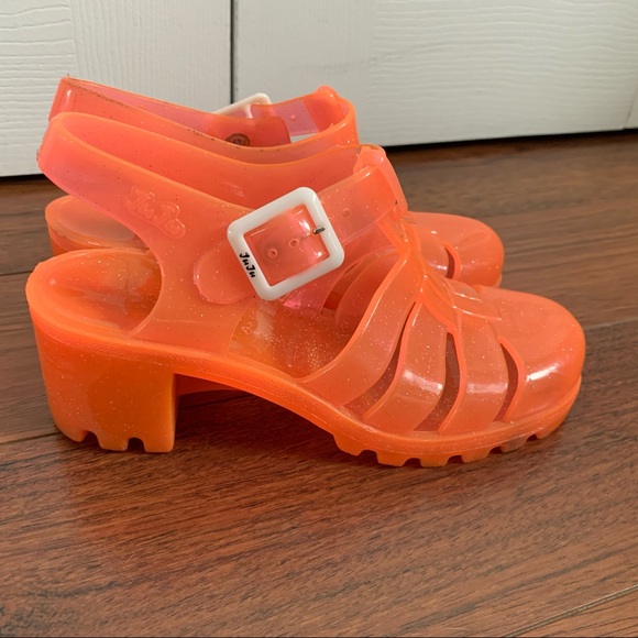 SOLD- Juju Glitter Jelly Sandal - Picture 1 of 6